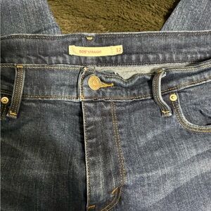 Levi's 505 Women's Dark Blue Straight Leg Jeans